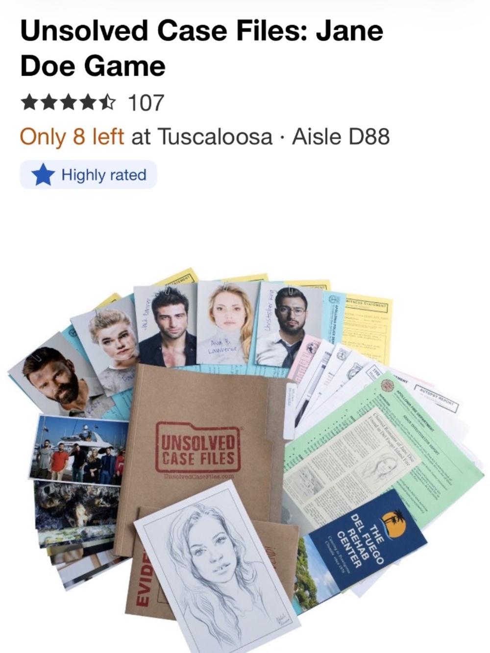 Unsolved Case Files game - Picture 3 of 3